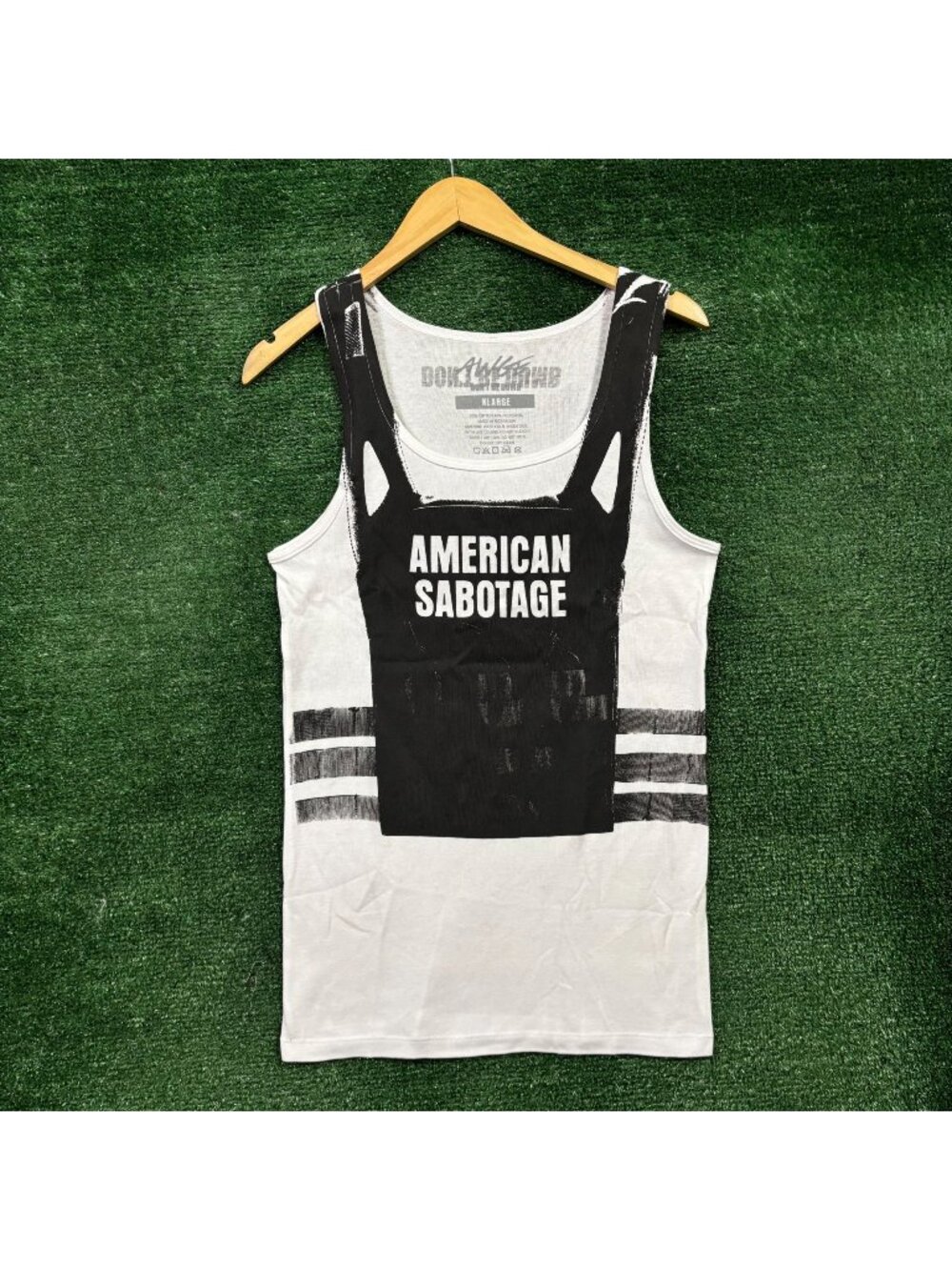 Asap Rocky x AWGE American Sabotage Rolling Loud Tank Top size  Extra Large